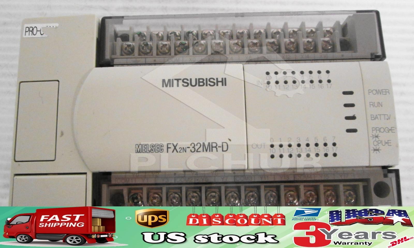 Mitsubishi FX2N-32MR-D Programmable Controller 24VDC 25W **USA Seller**