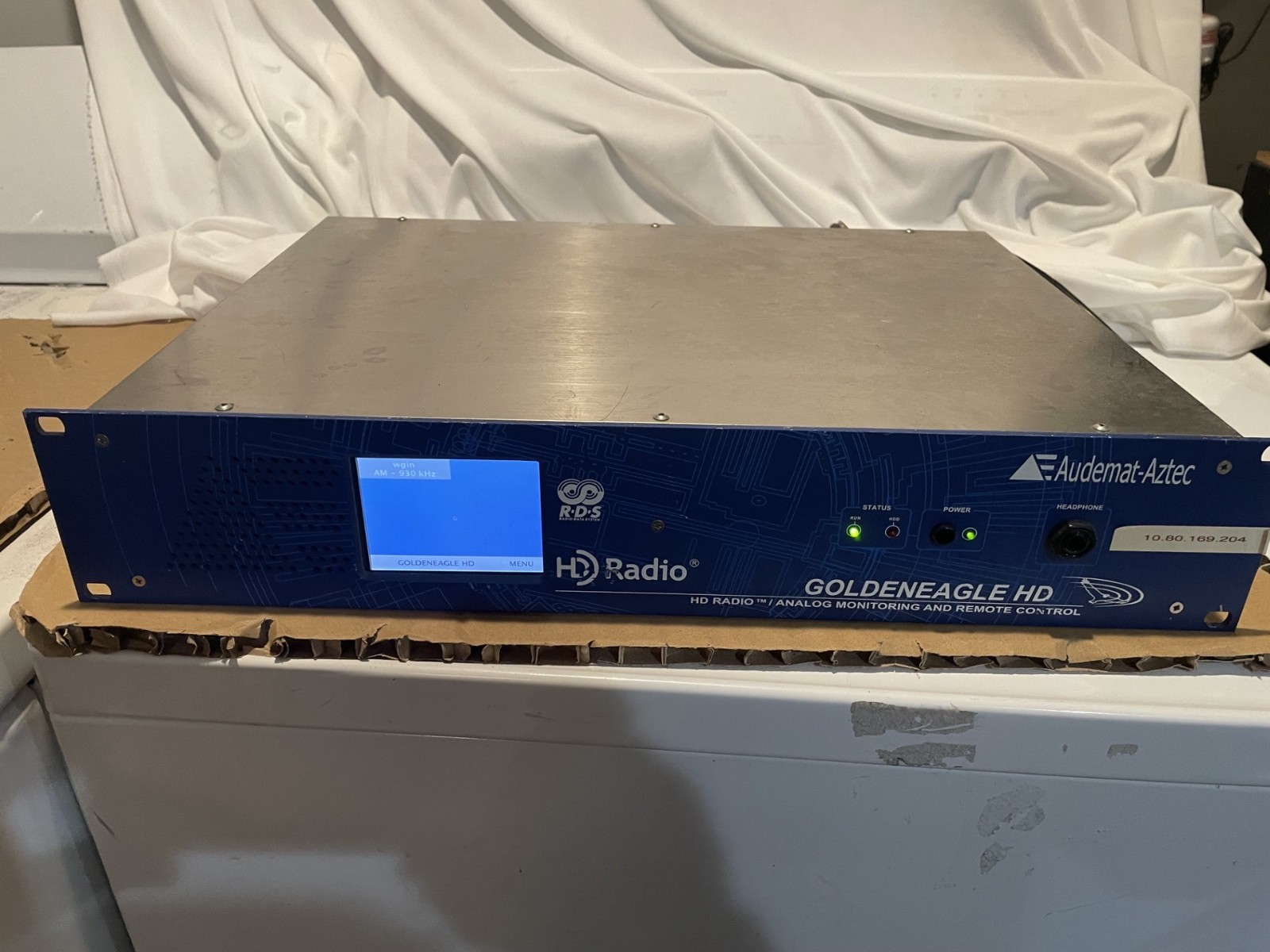 Audemat-Aztec GOLDEN EAGLE HD Monitoring Receiver-Good/Used - ProSoundUniverse.