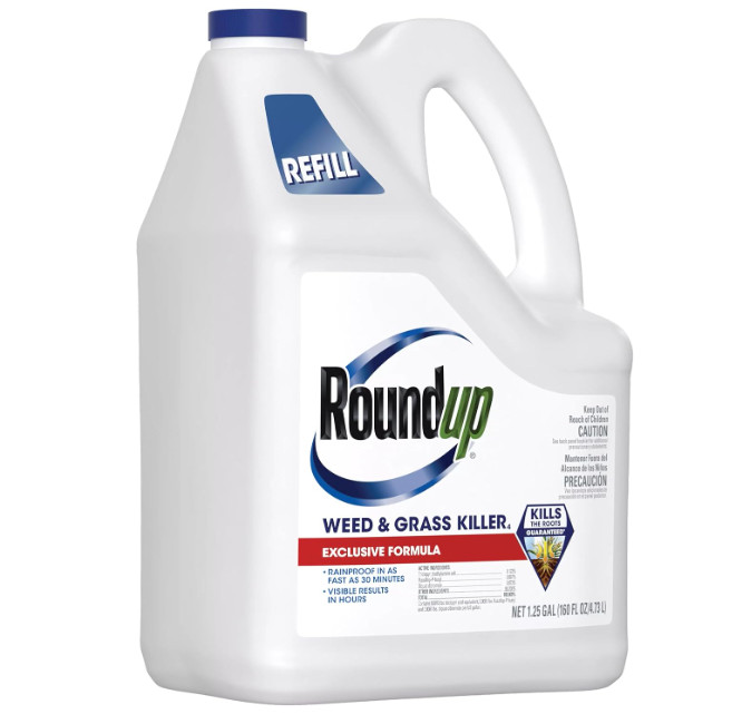Roundup Concentrate Weed Killer - Trees, Driveways, Walkways 1.25 Gallons