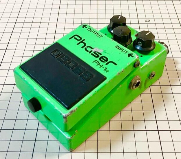 BOSS PH-1R Phaser Guitar Effect Pedal ACA-100 power type RES Control RESONANCE