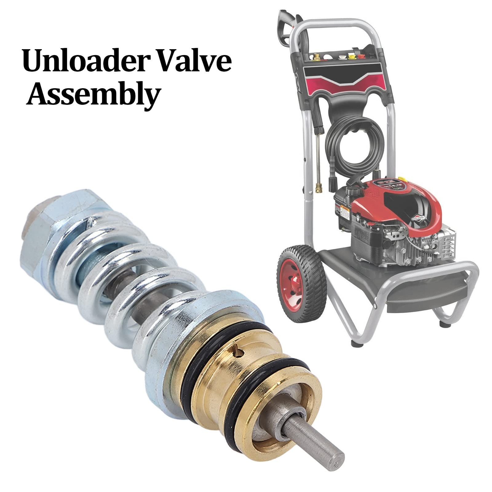 High Strength Unloader Valve Assembly 309515003 for Troy Bilt Pressure Washer