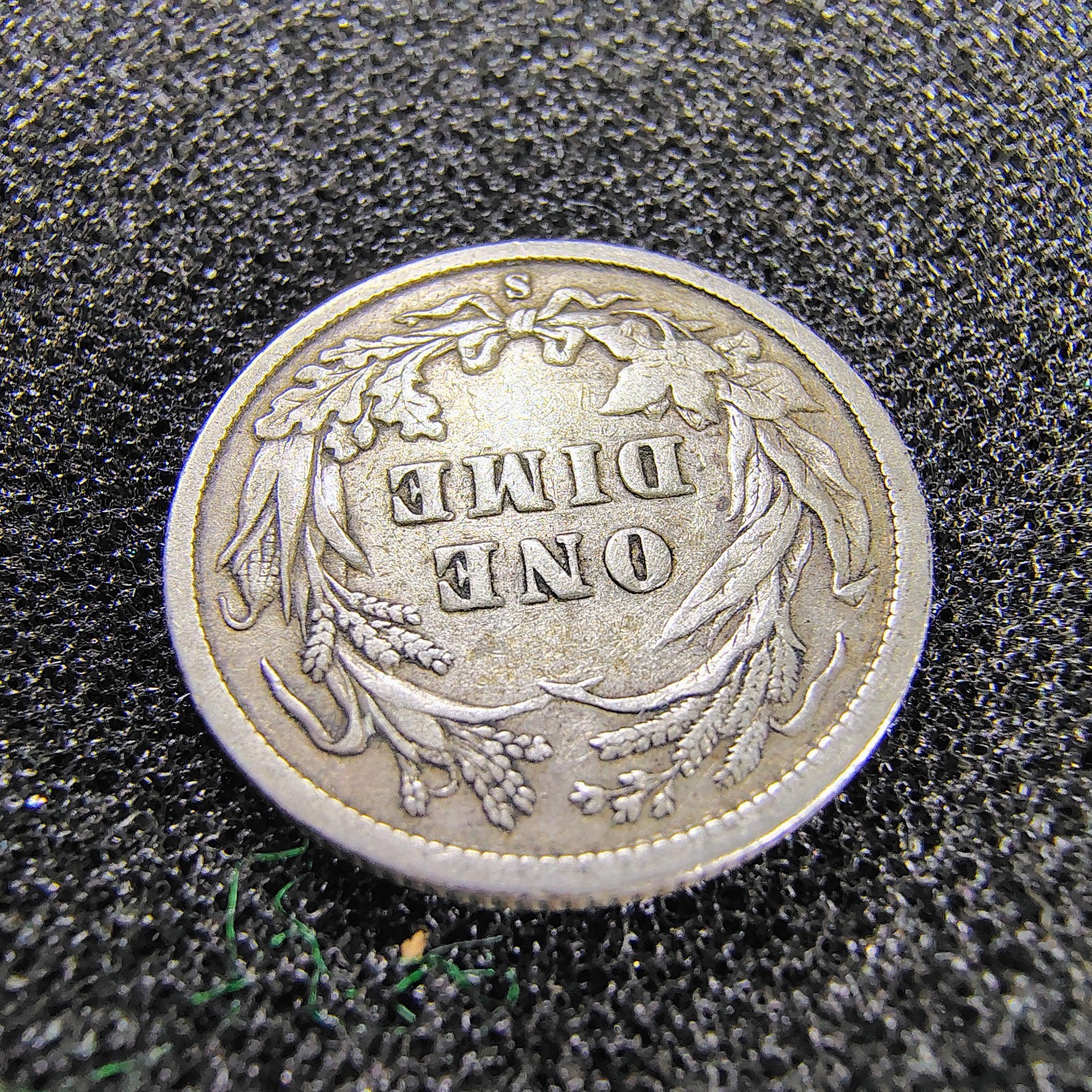 1895-S Barber Dime 10C - Better Date - San Francisco Mint - F-VF - Light Toning