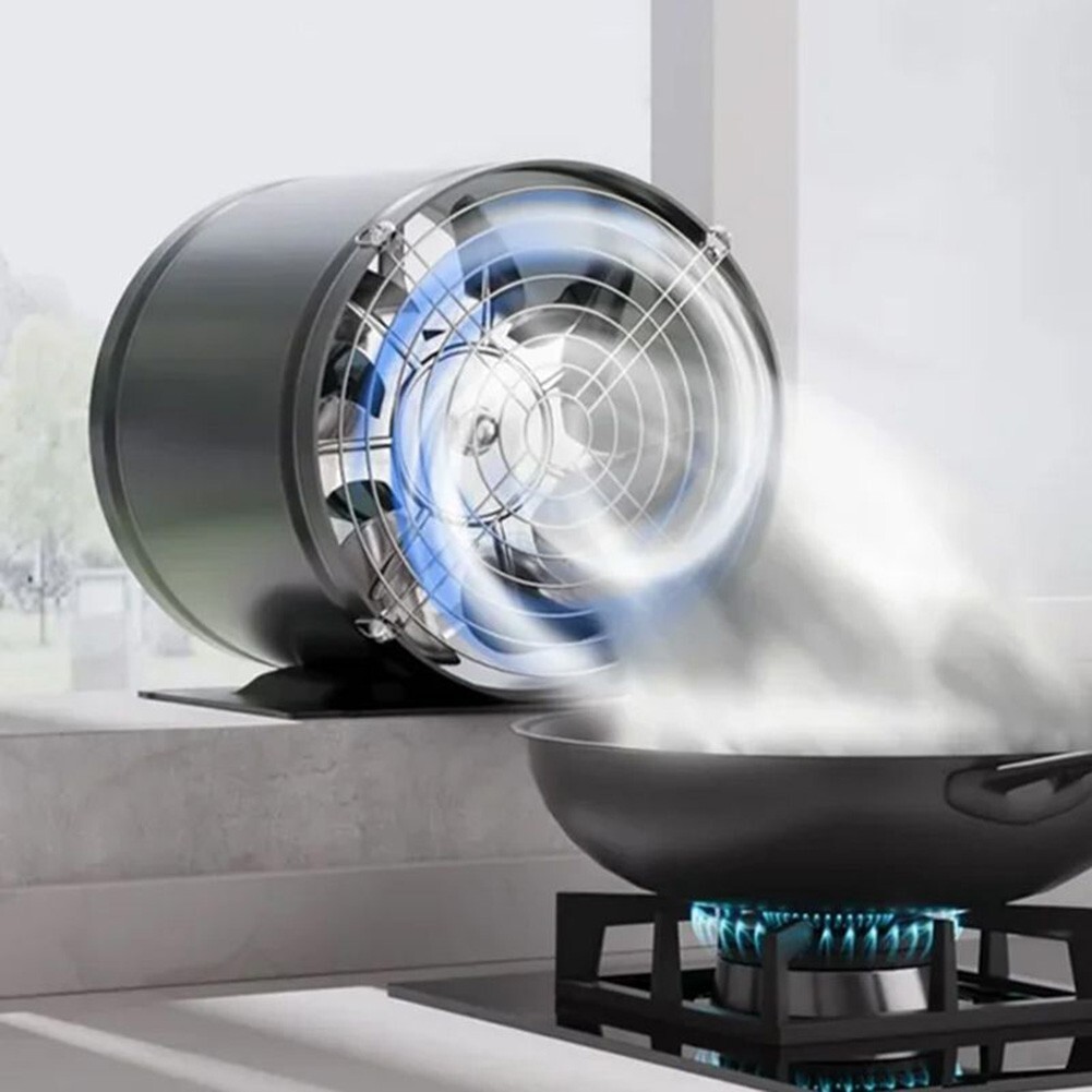 6'' Pipe Vent Exhaust Fan-Duct