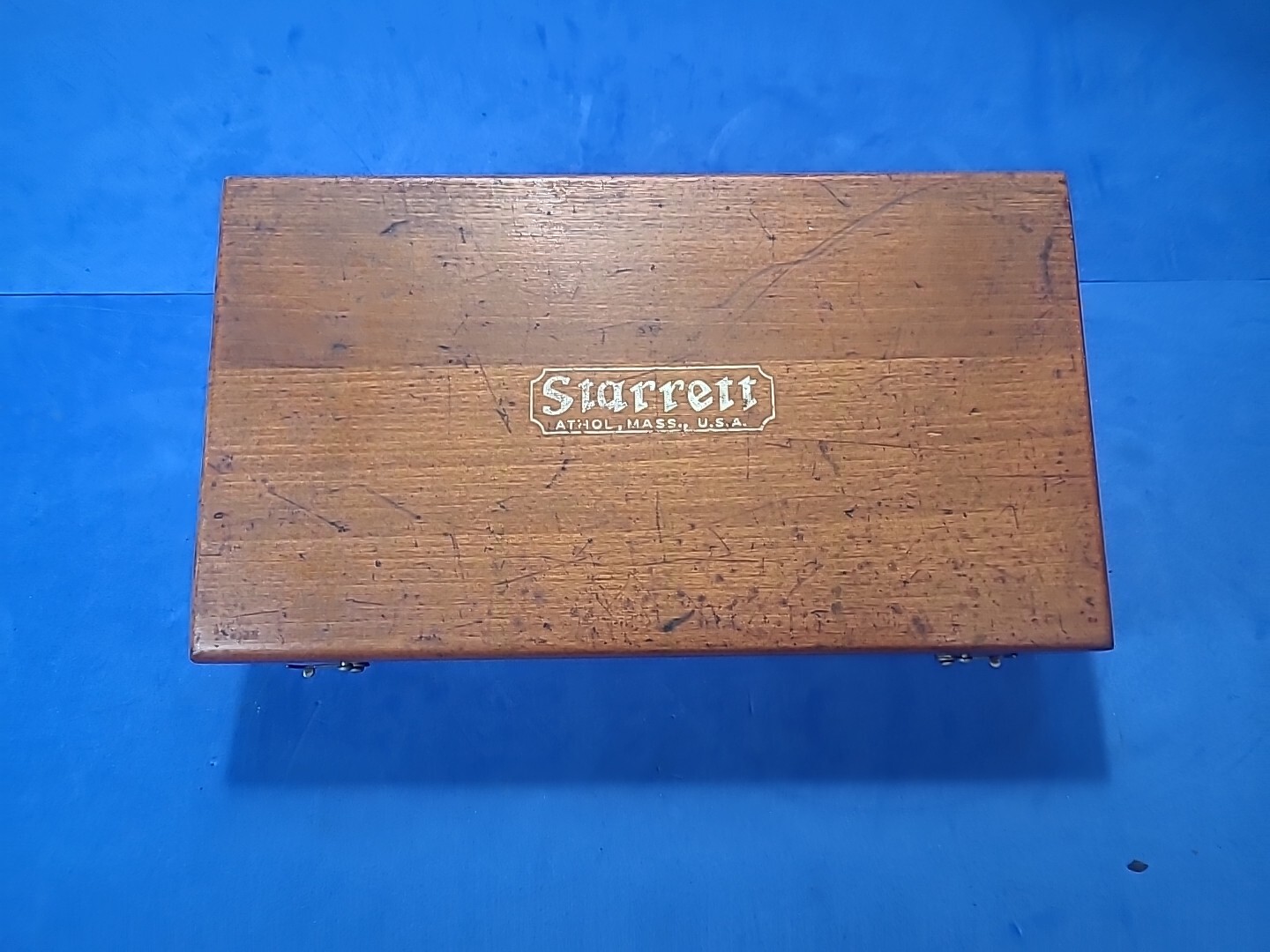 Starrett 657EZ Magnetic Base With Indicator in Wood Case