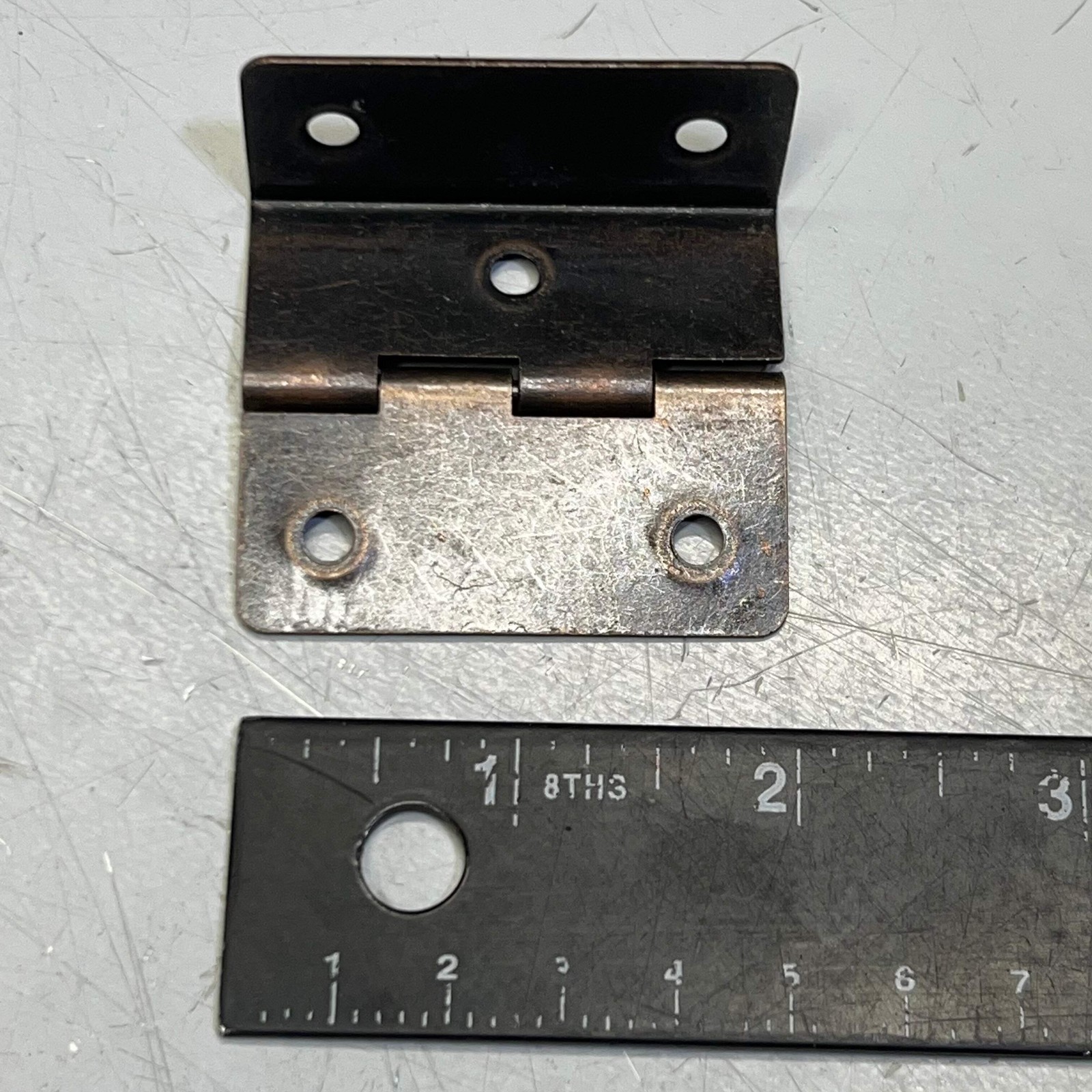 COSHAR (10 PACK) 2" Three Fold Bend Hinges Vintage X002WPFA9D