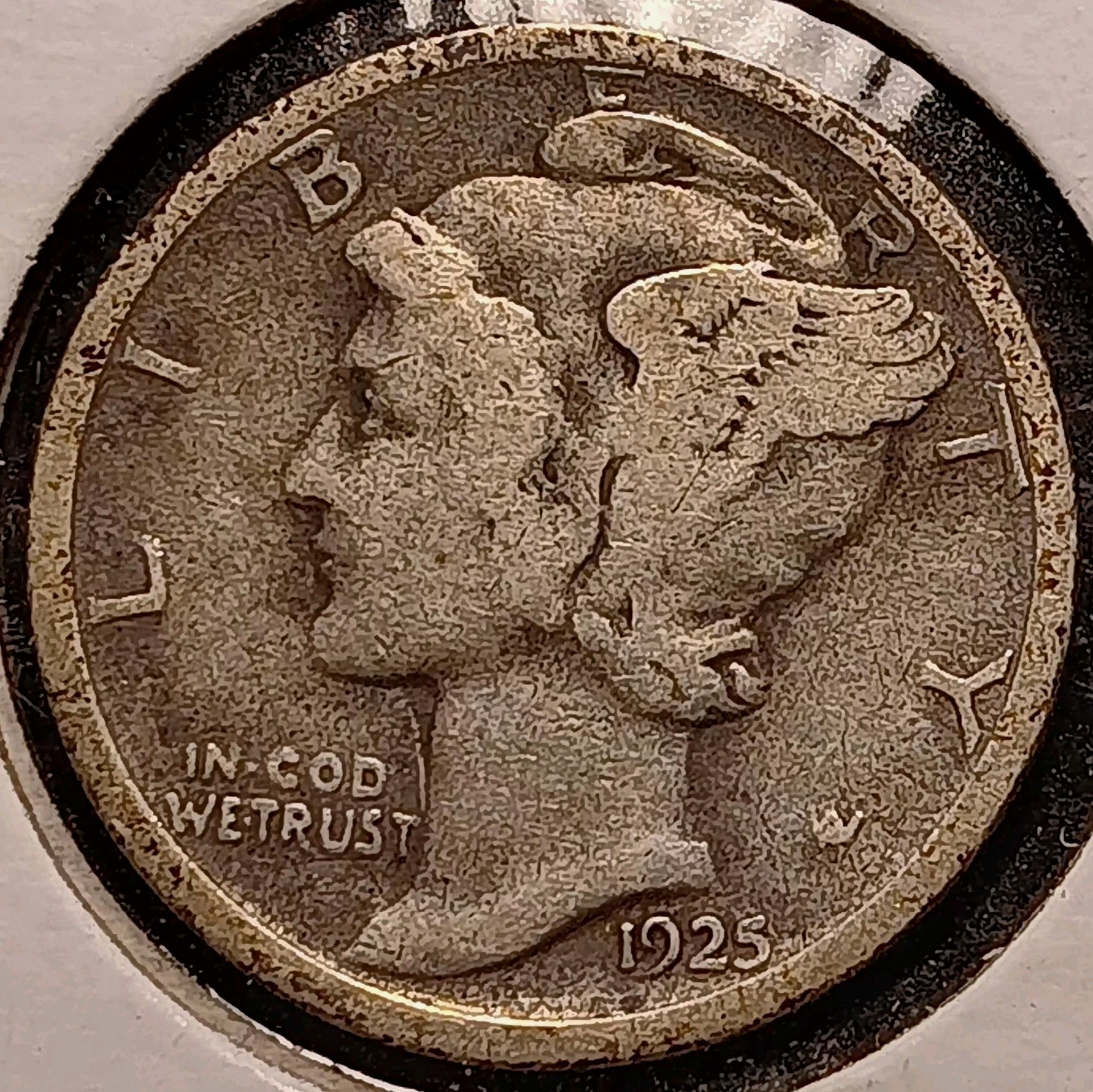 1925-D Mercury Dime, Semi-Key Date, Lower Mintage