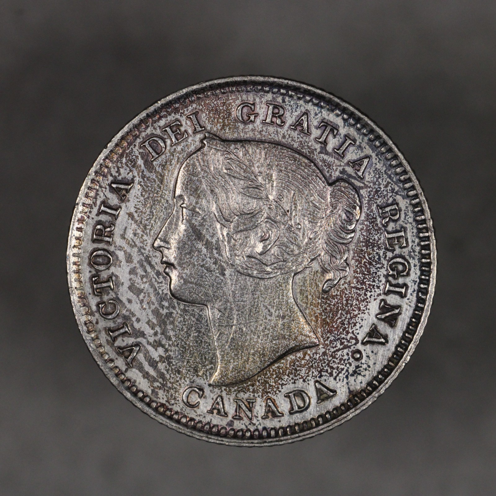 1899 Canada Silver 5 Cents