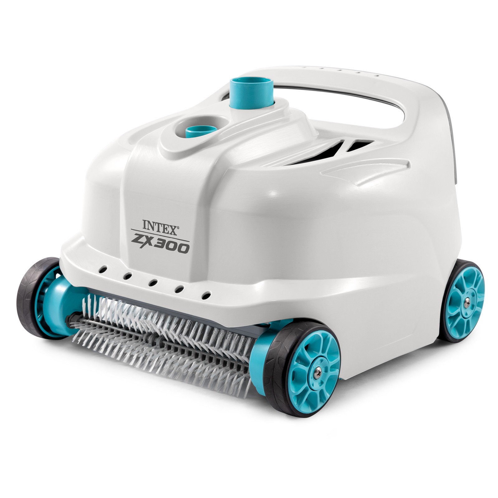 Intex 700 Gal Per Hour Above Ground Pool Cleaner Robot Vacuum w/ 21 Ft Hose