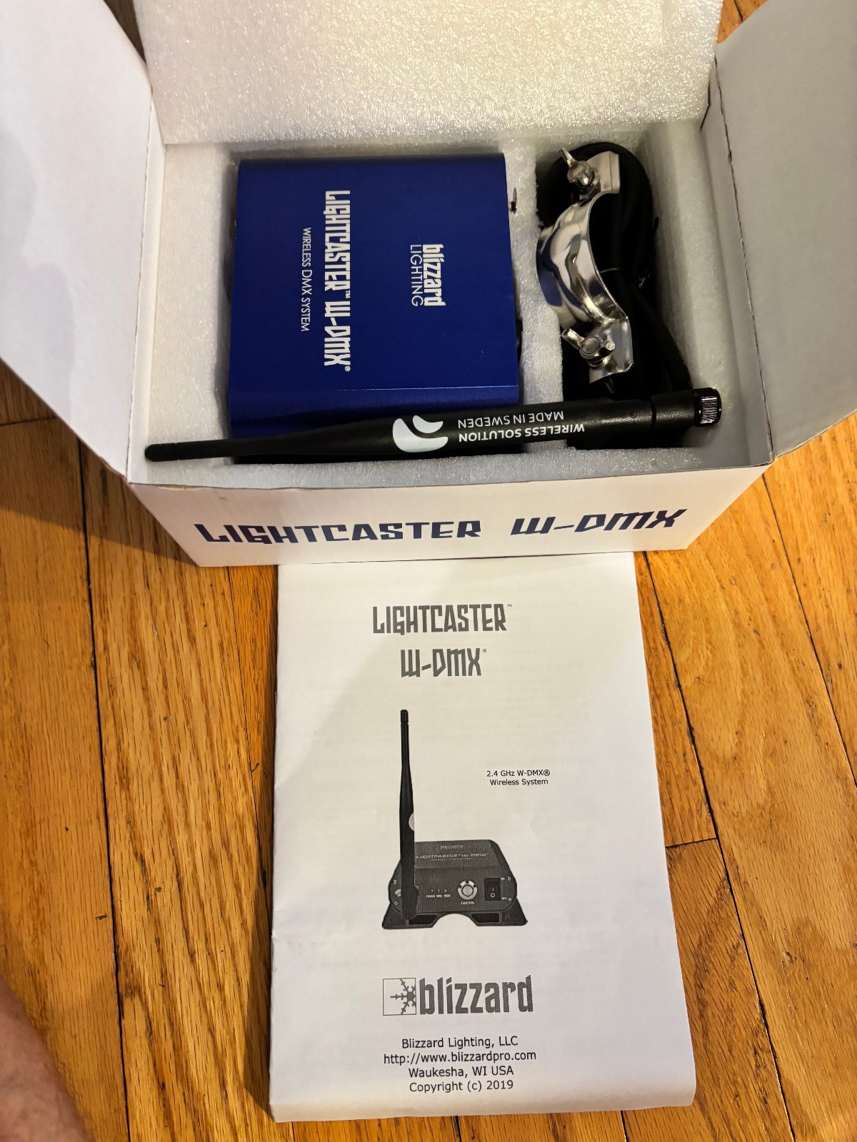 Blizzard LightCaster W-DMX-Tx Transceiver