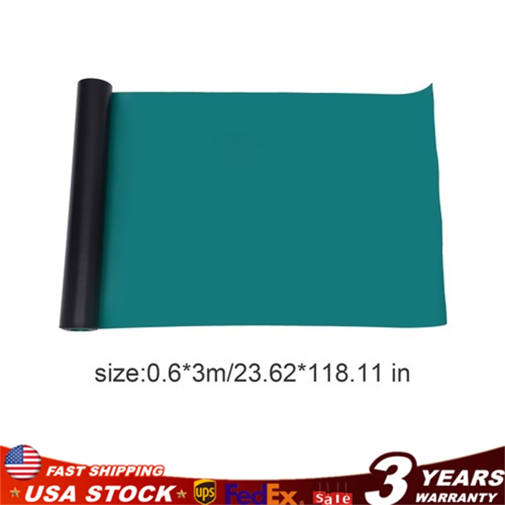 Anti-Static ESD Rubber Table Floor Mat 118" x 23" large For Workbench