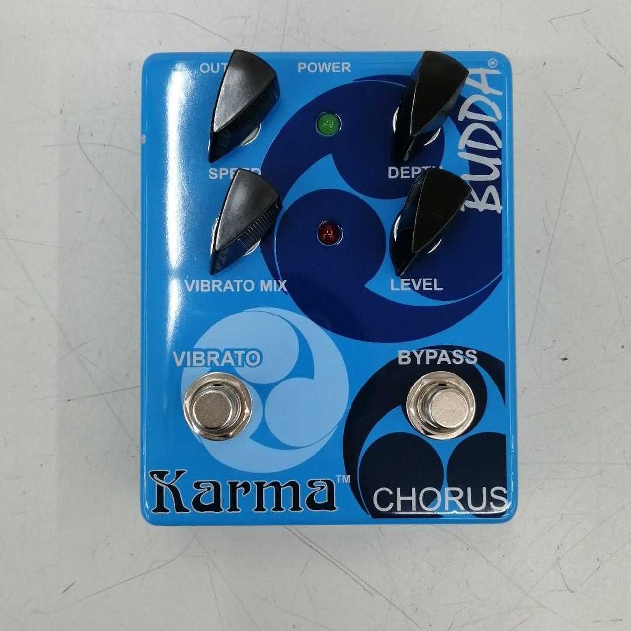BUDDA KARMA Effects Pedal Chorus Vibrato Switch Used