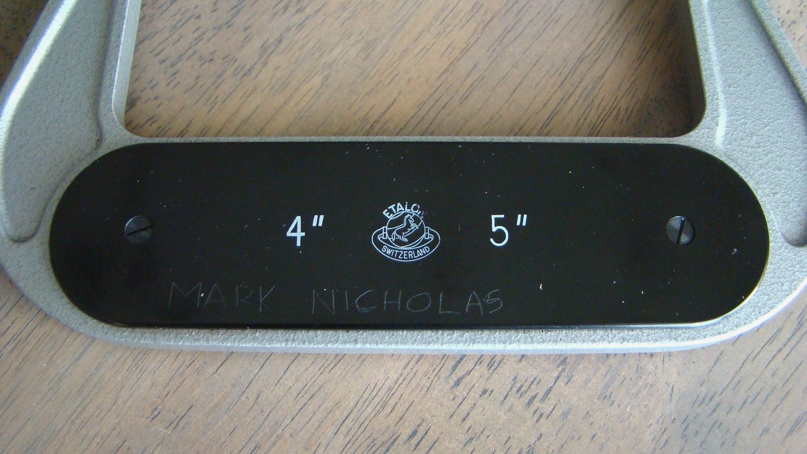 Etalon Micrometer 4-5” - Swiss Made