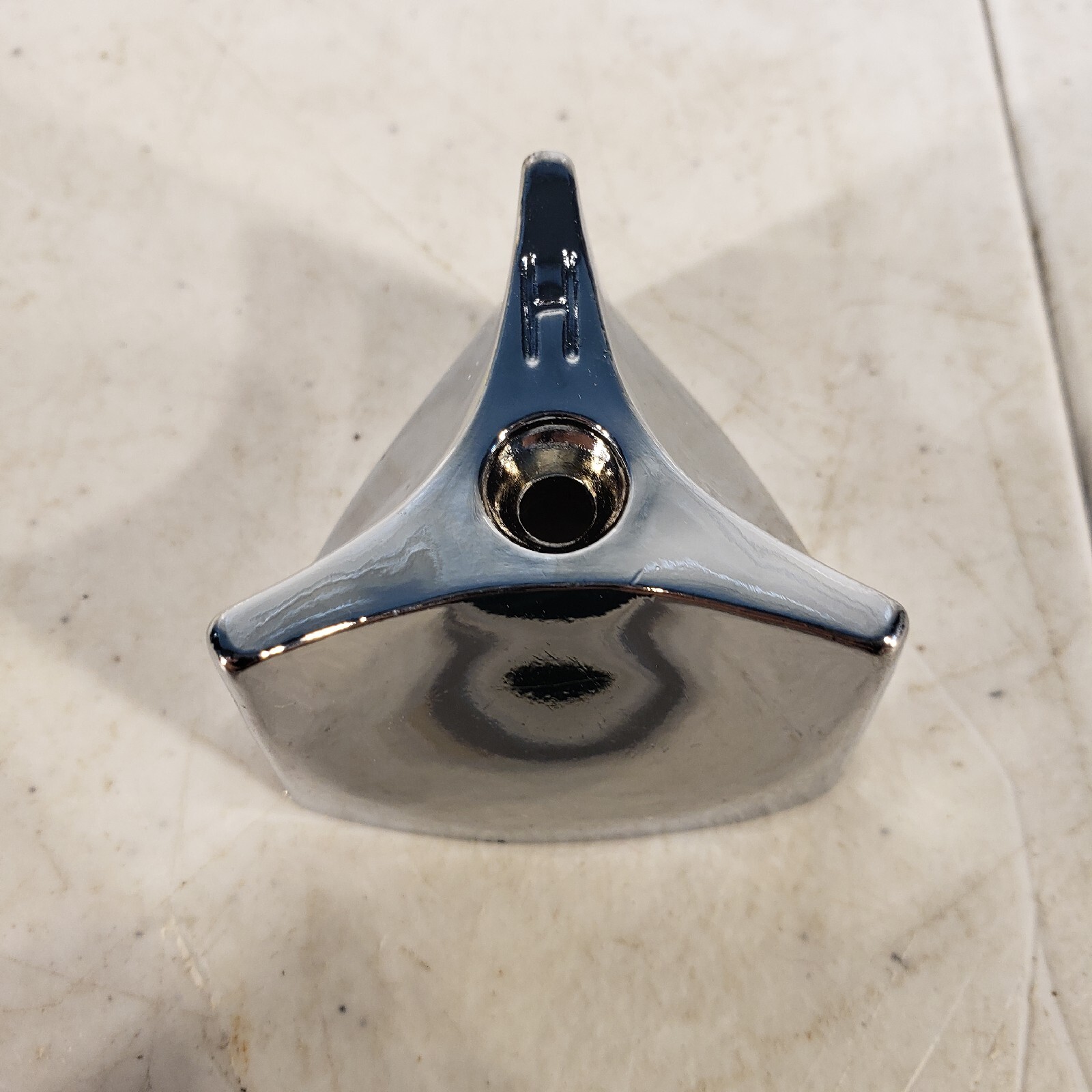 Sexauer 024984 CR-17H Metal Canopy Handle Hot Water