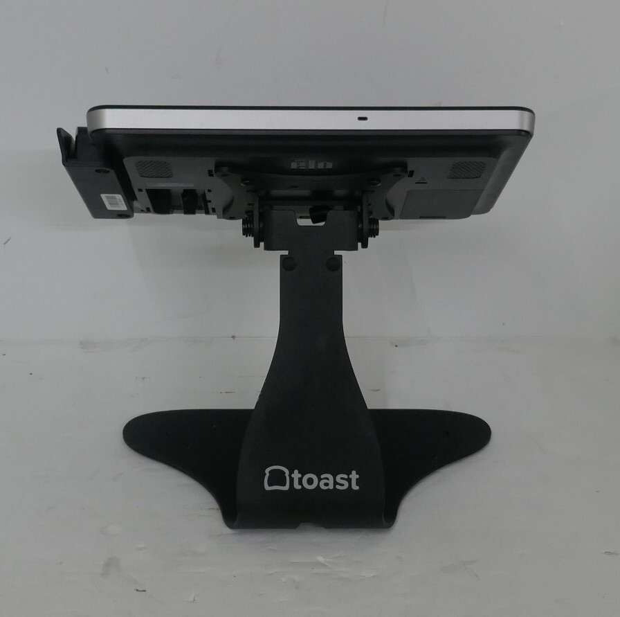 ELo Touch Solutions AIO Toast POS tablet Model ESY10i1 w/ Stand & Cardreader