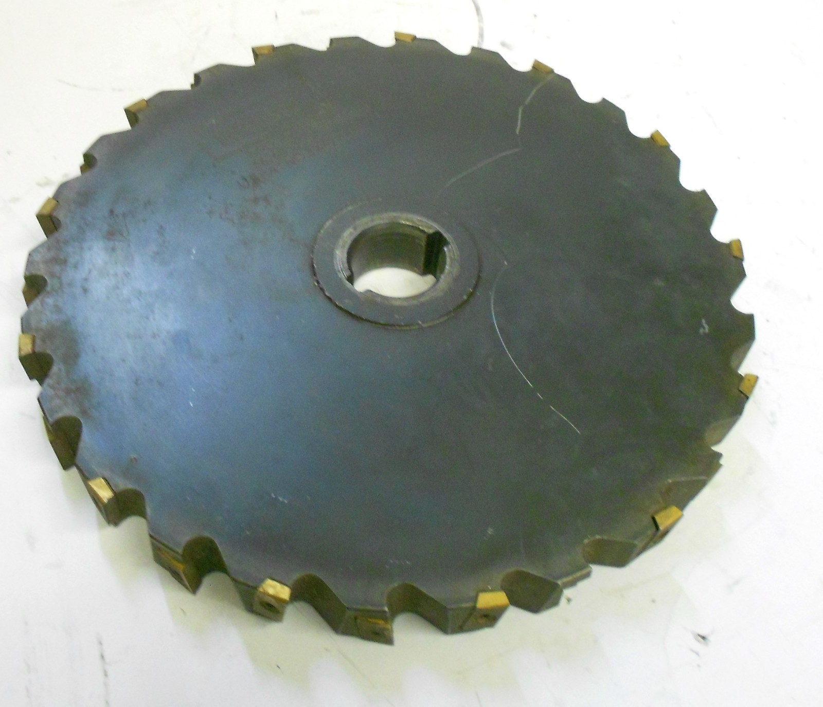 INGERSOLL 10" MILLING CUTTER WITH INSERTS  36JB1016-02