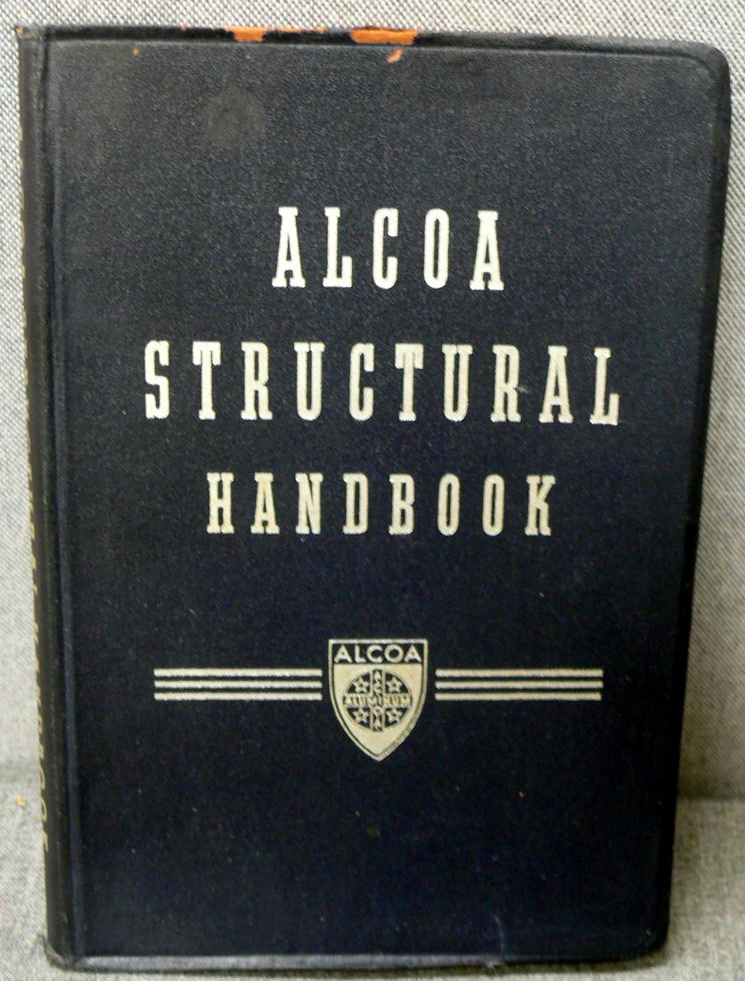 Alcoa Structural Handbook. Aluminum Company Industrial. Vintage 1945
