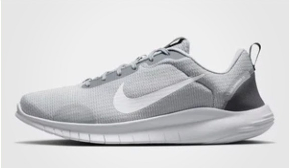Nike Flex Experience Run 12 Running Sneakers Grey White DV0740-007 Mens Size