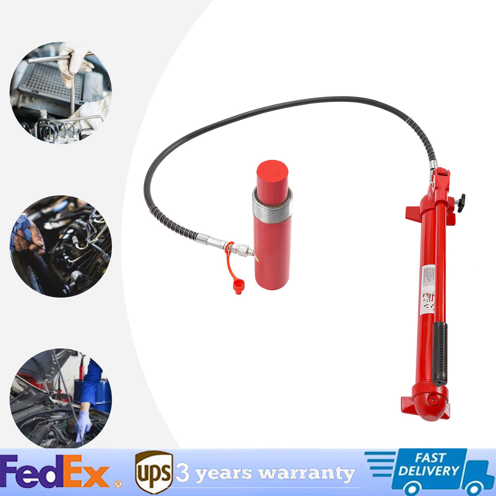 AUTO SHOP TOOL LIFT RAM 20 TON PORTA POWER HYDRAULIC JACK BODY FRAME REPAIR KIT