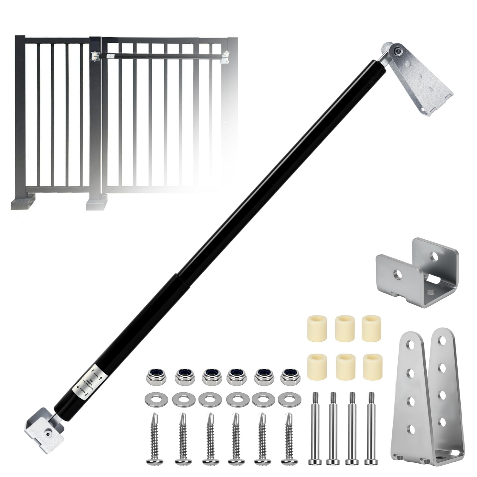 Upgraded TB200B Hydraulic Door Closer Set, Heavy-Duty Outdoor Type, Suitable ...