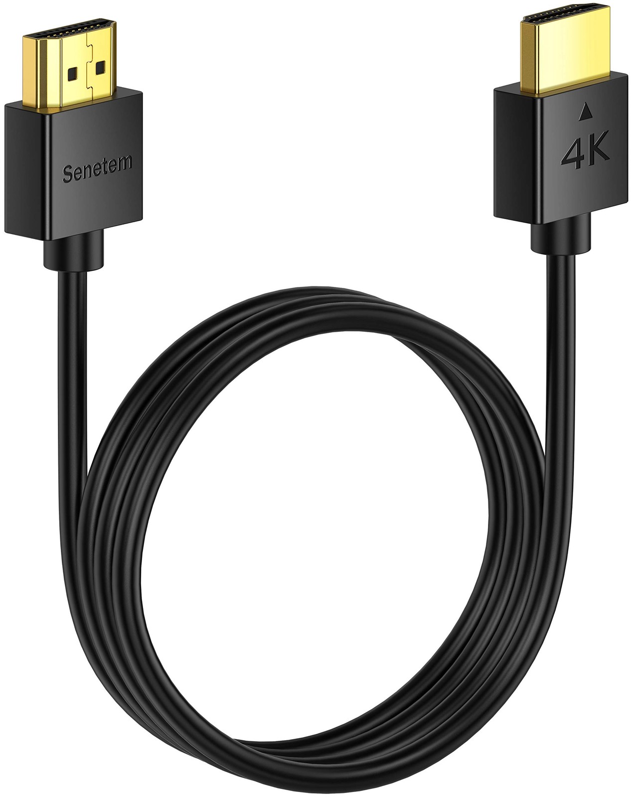 Slim HDMI Cable 3.3 ft, High Speed (4K@60Hz, 18Gbps), HDMI 2.0 Cord, Thin, Lo...
