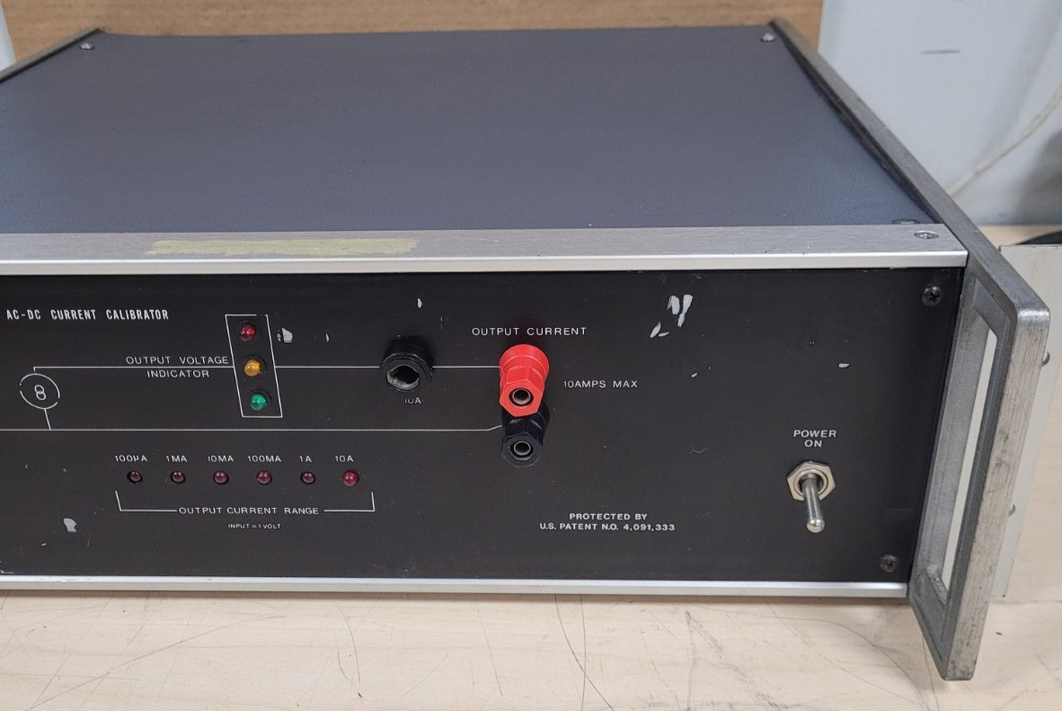 Valhalla Scientific 2500EP AC-DC Current Calibrator NEEDS FUSE!!! (UNTESTED)