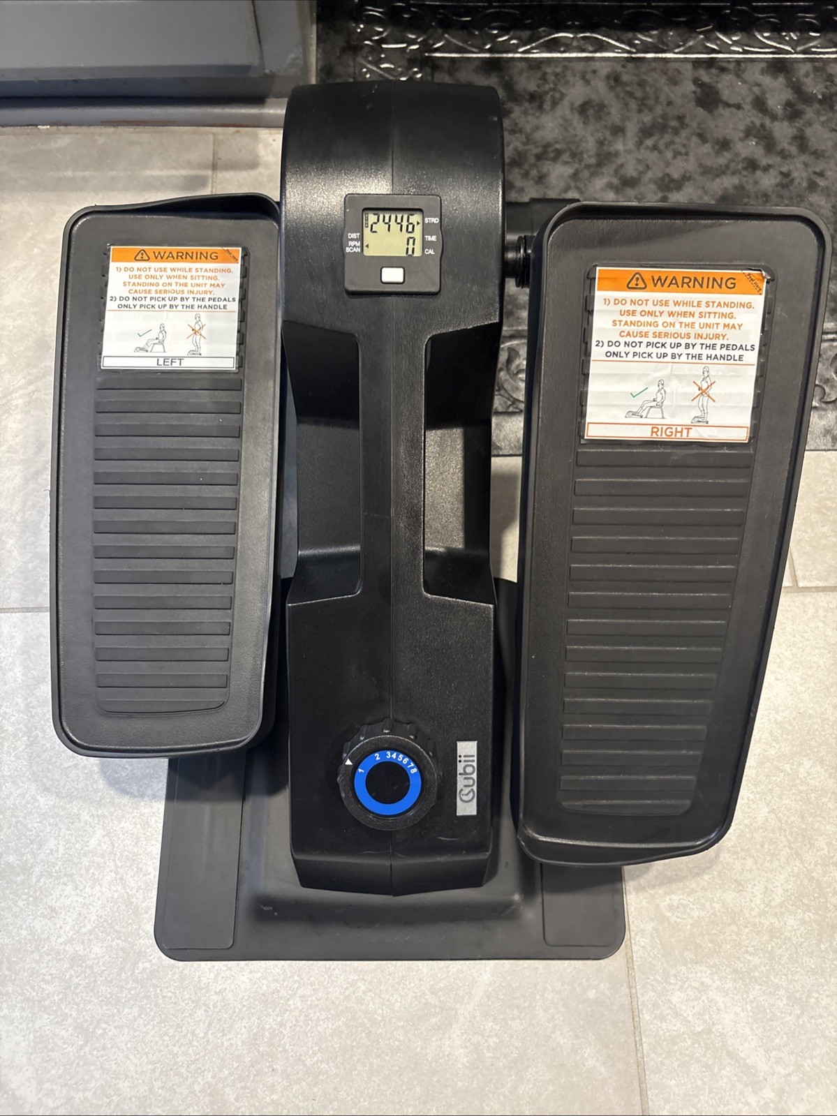 Cubii Pro F3A2 Under Desk, Couch, Sitdown Smart Elliptical World Great Workout!!