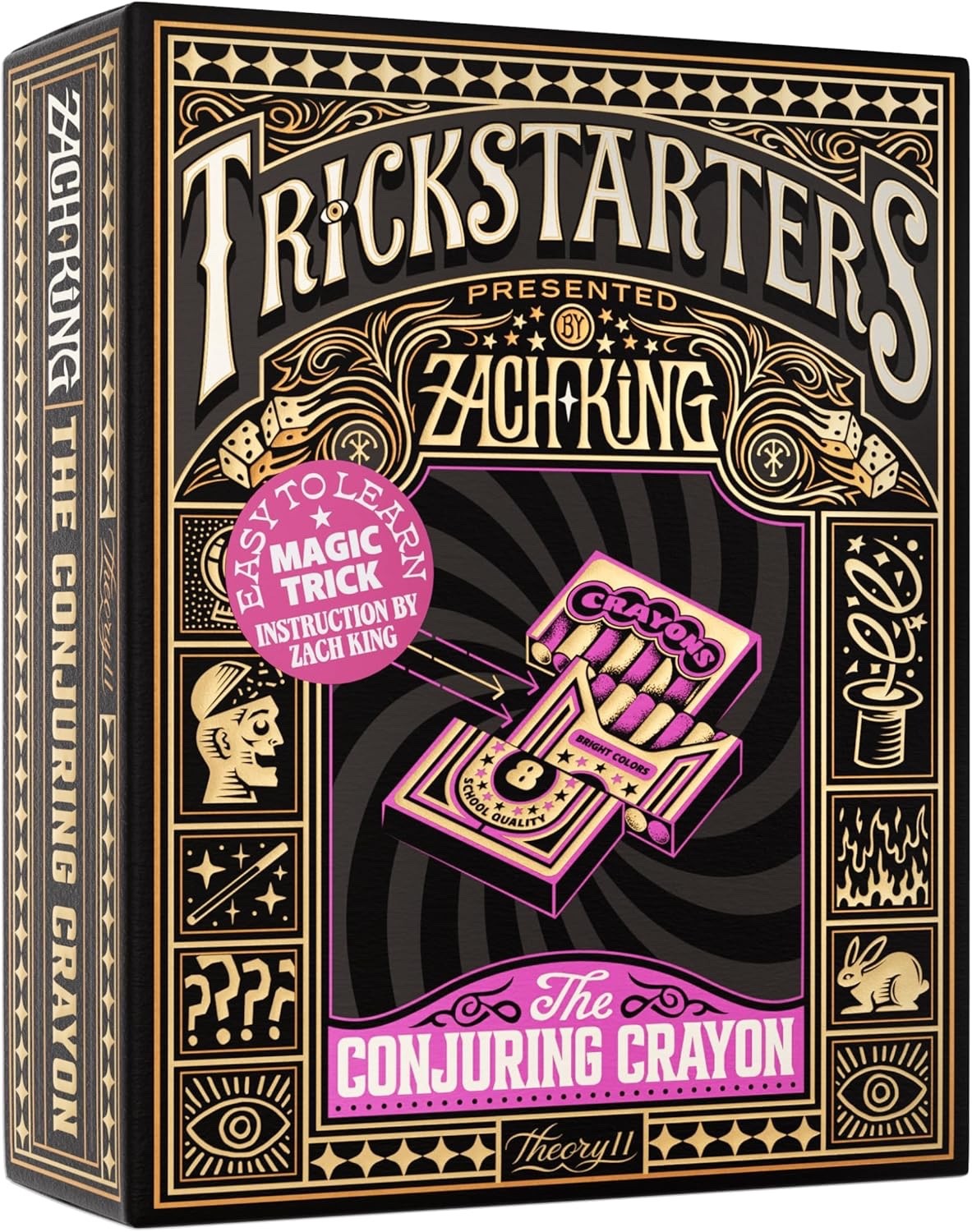 Zach King Trickstarters Conjuring Crayon Magic Trick | Split &...