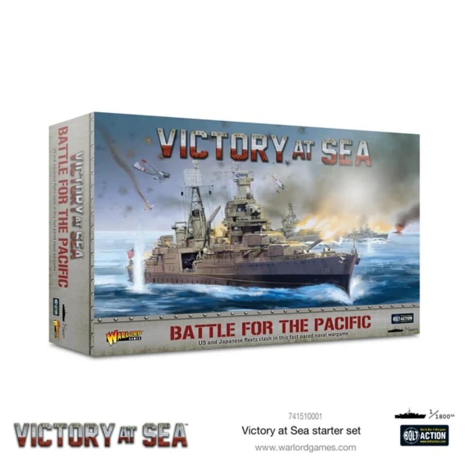 Victory at Sea Battle for the Pacific Starter Set  NIB New  Warlord Games