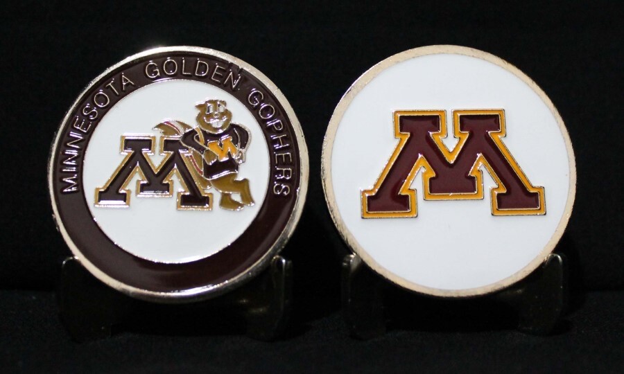 UNIVERSITY OF MINNESOTA COLLEGIATE COLLEGE COLLECTIBLE CHALLENGE COIN