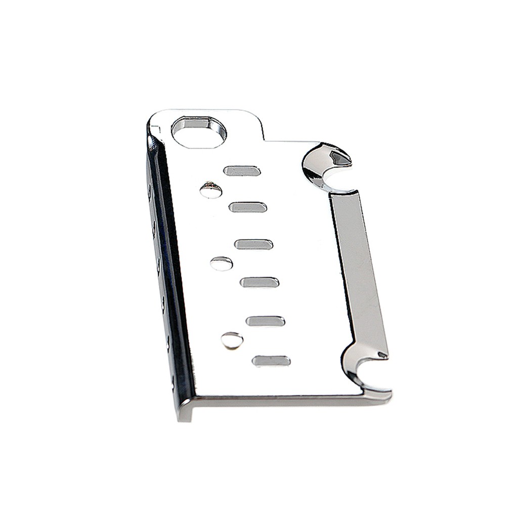 Chrome 6 String Tremolo Bridge Plate for Stratocaster ST 54mm String Spacing