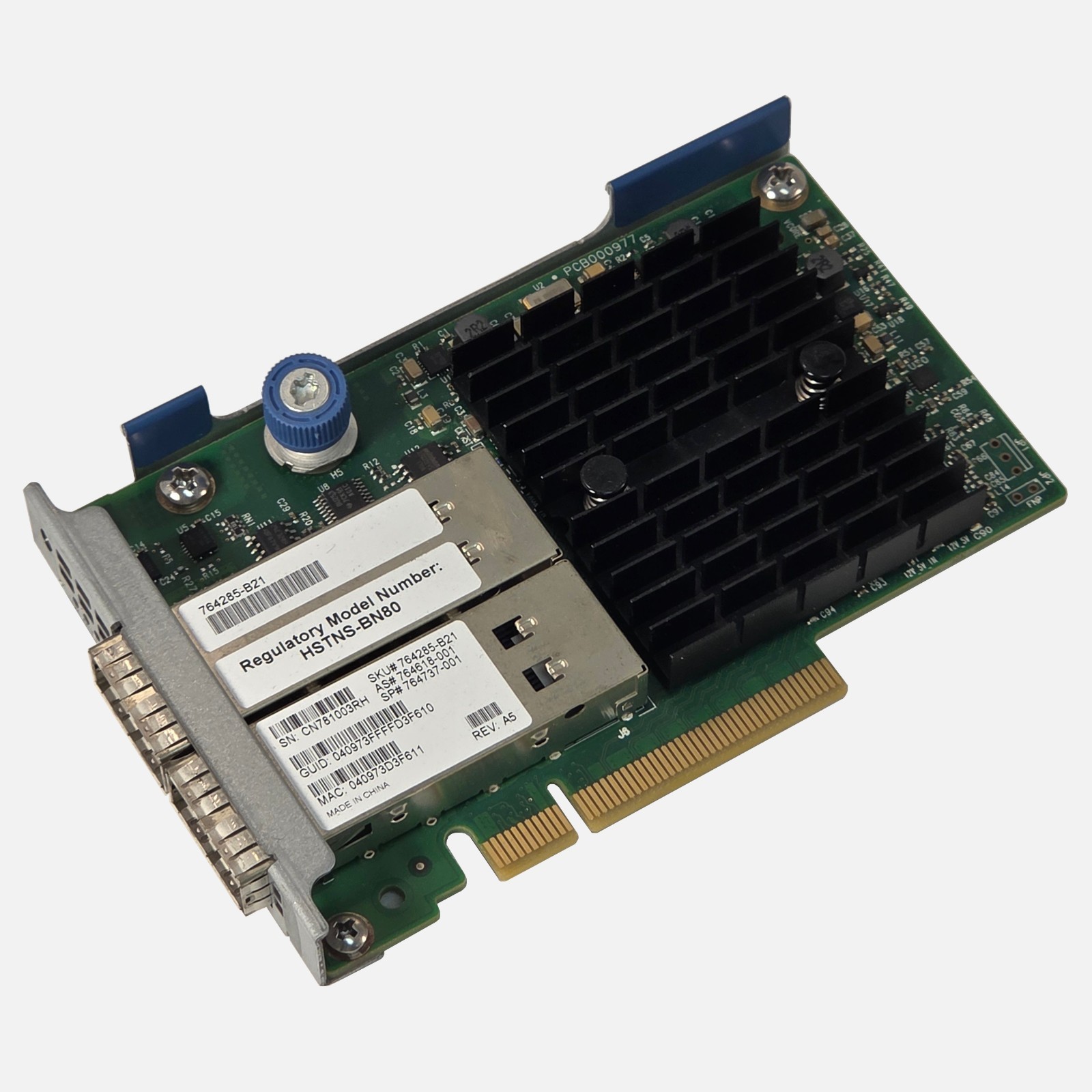 764737-001 764285-B21 HP INFINIBAND FDR/ETHERNET 10Gb/40Gb 2-PORT 544+FLR-QSFP