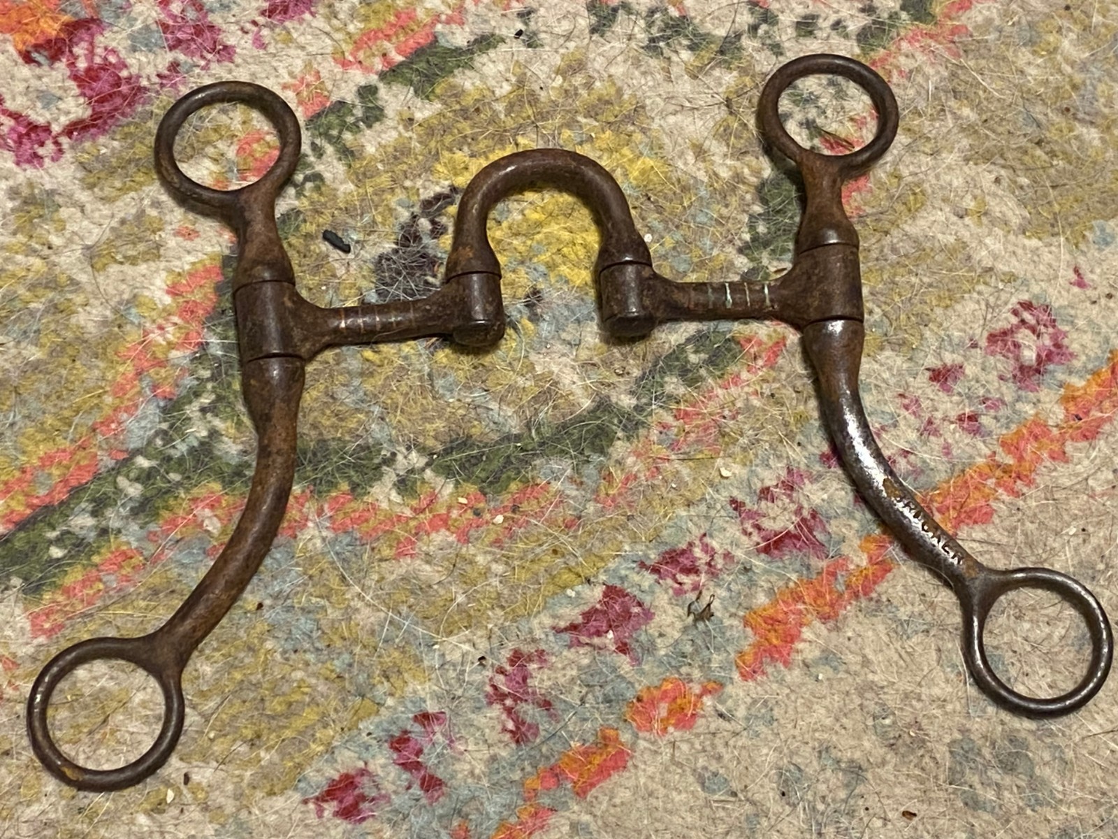 used western Bricker high port bit RARE find FREE SHIPPING