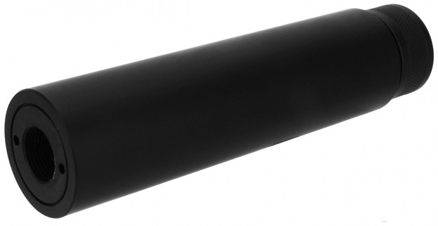 .300 BLK Slip Over The Barrel Cover Compensator Solid Aluminum Tube  5/8x24 TPI
