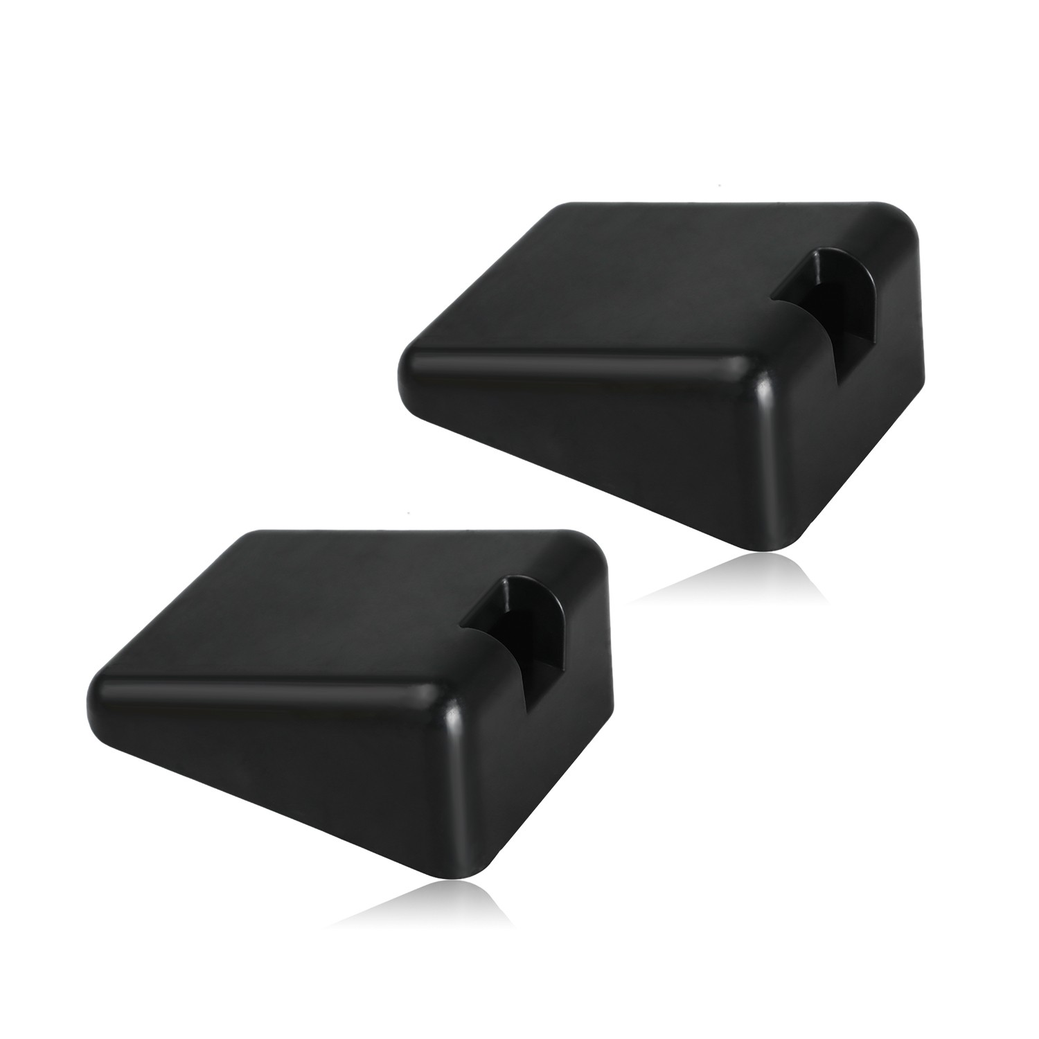 New Set of 2 Hood Bumper Supports for Kenworth T680 T880 Peterbilt 579 567