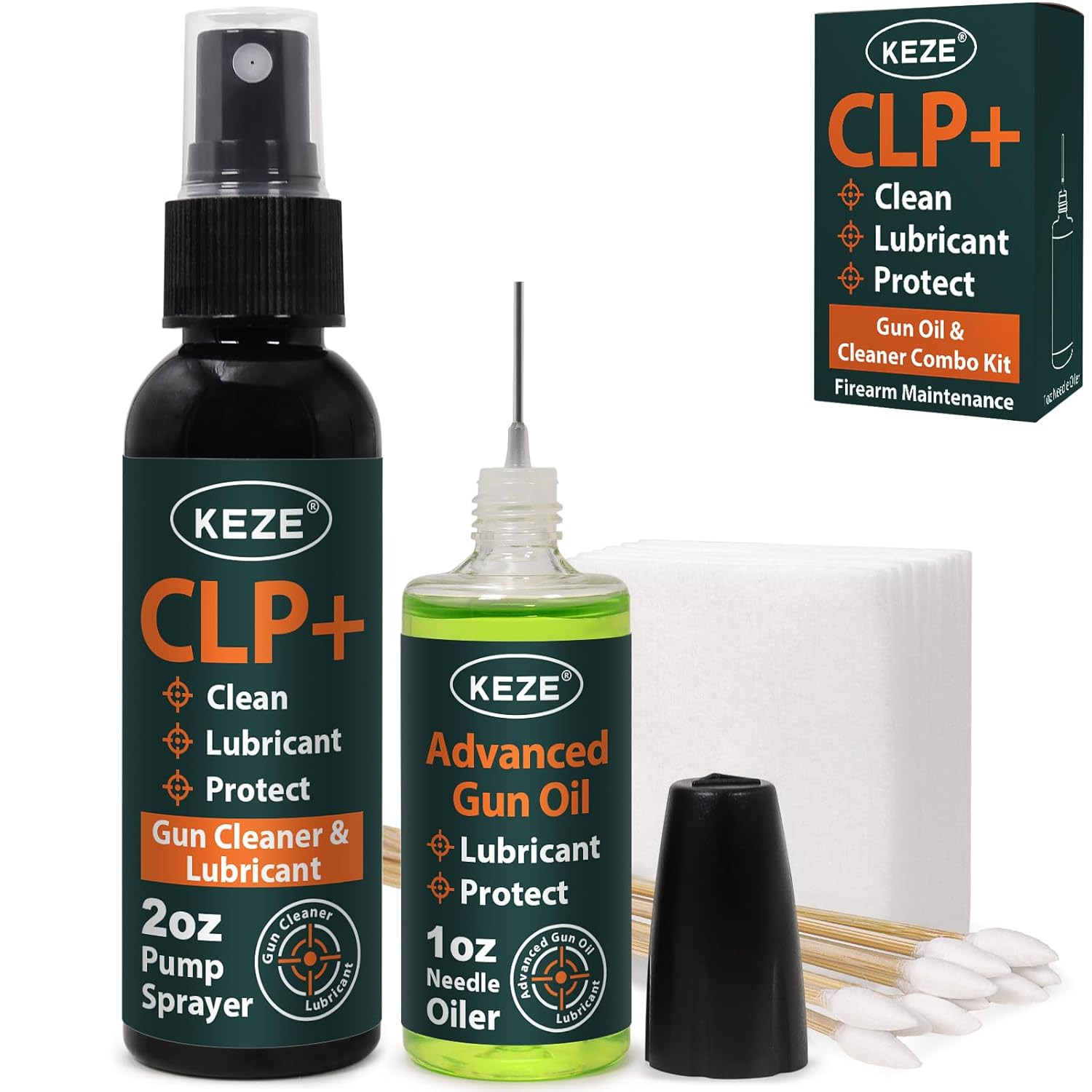 Gun Cleaner and Lubricant CLP Gun Oil Cleaning Kit Universal Spray Solvent