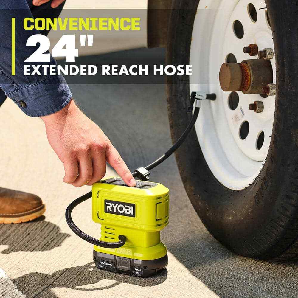 RYOBI ONE+ 18V Cordless High Pressure Inflator (Tool Only)