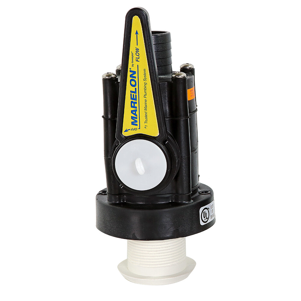 FORESPAR MARELON 2" SEACOCK FULL FLOW W/ 2" THROUGH-HULL