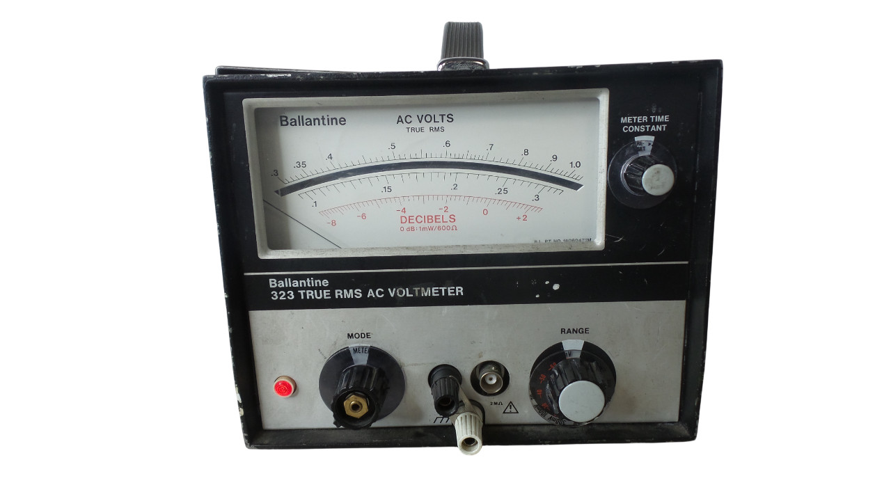 Ballantine 323 True RMS AC Voltmeter - Free Shipping