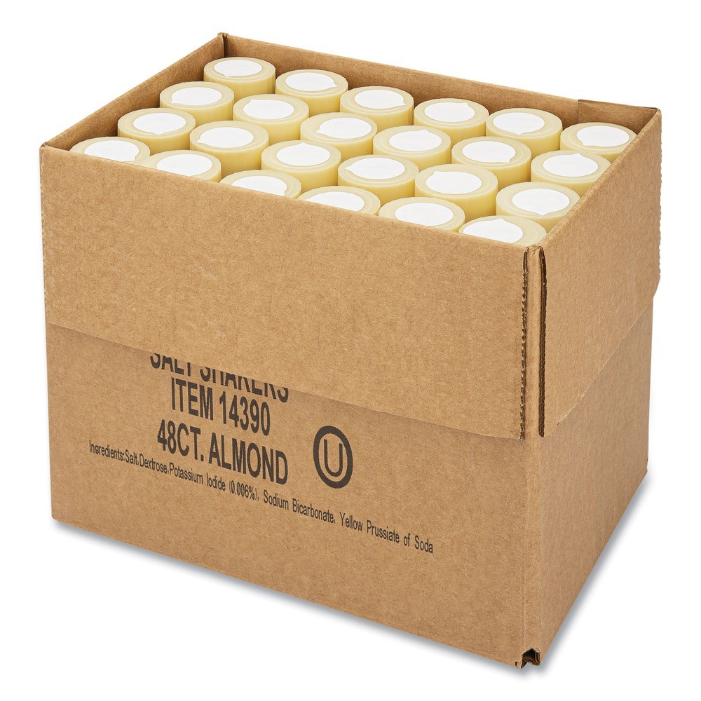 Office Snax 14390 4 oz. Iodized Salt Shakers (48/Carton) New
