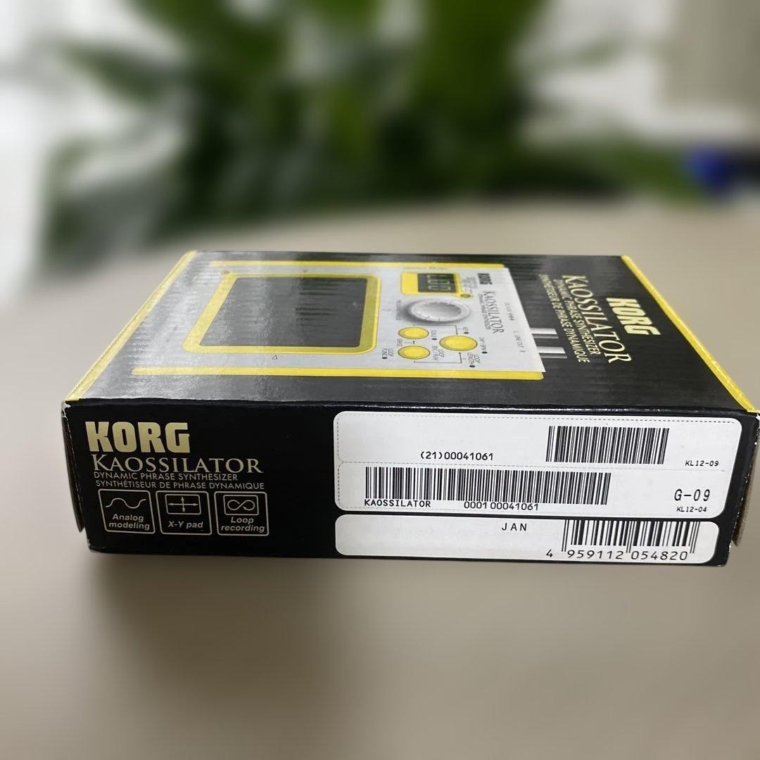Korg KO-1 Kaossilator Dynamic Phrase Synthesizer Yellow Used