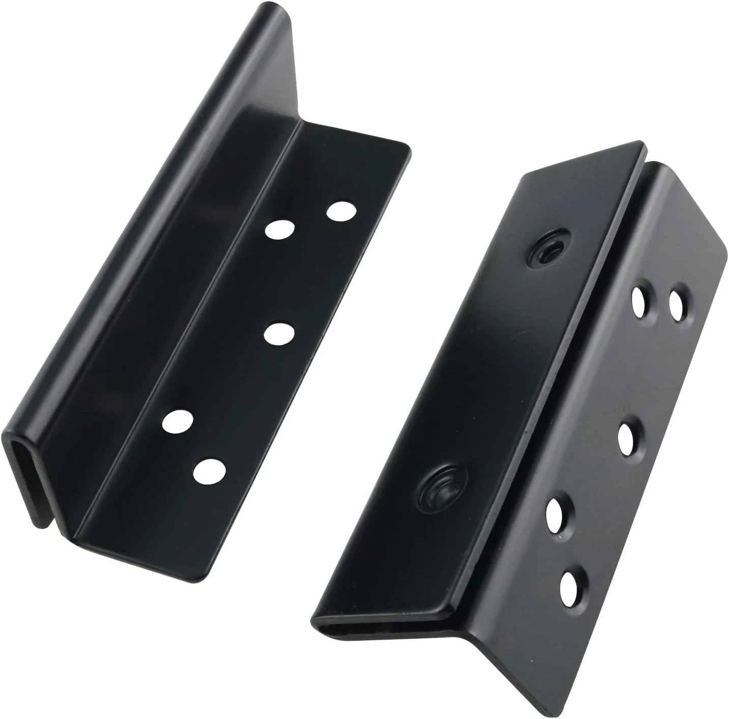 2PCS Double Hook Slot Hole Hanging Slot Bracket Bed Frame Bed Post Double Hook S
