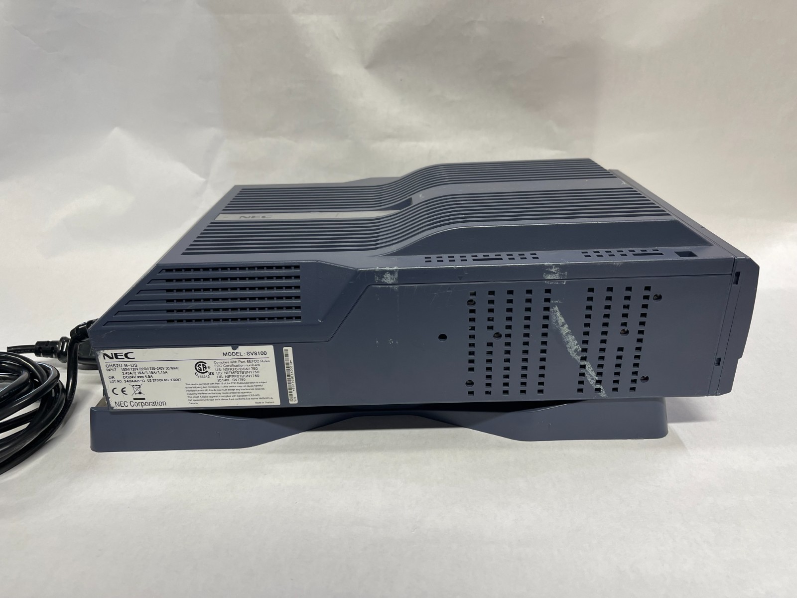 NEC CHS2U B-US  SV8100 Phone System – VoIP PBX Server – Business Telephony -USED