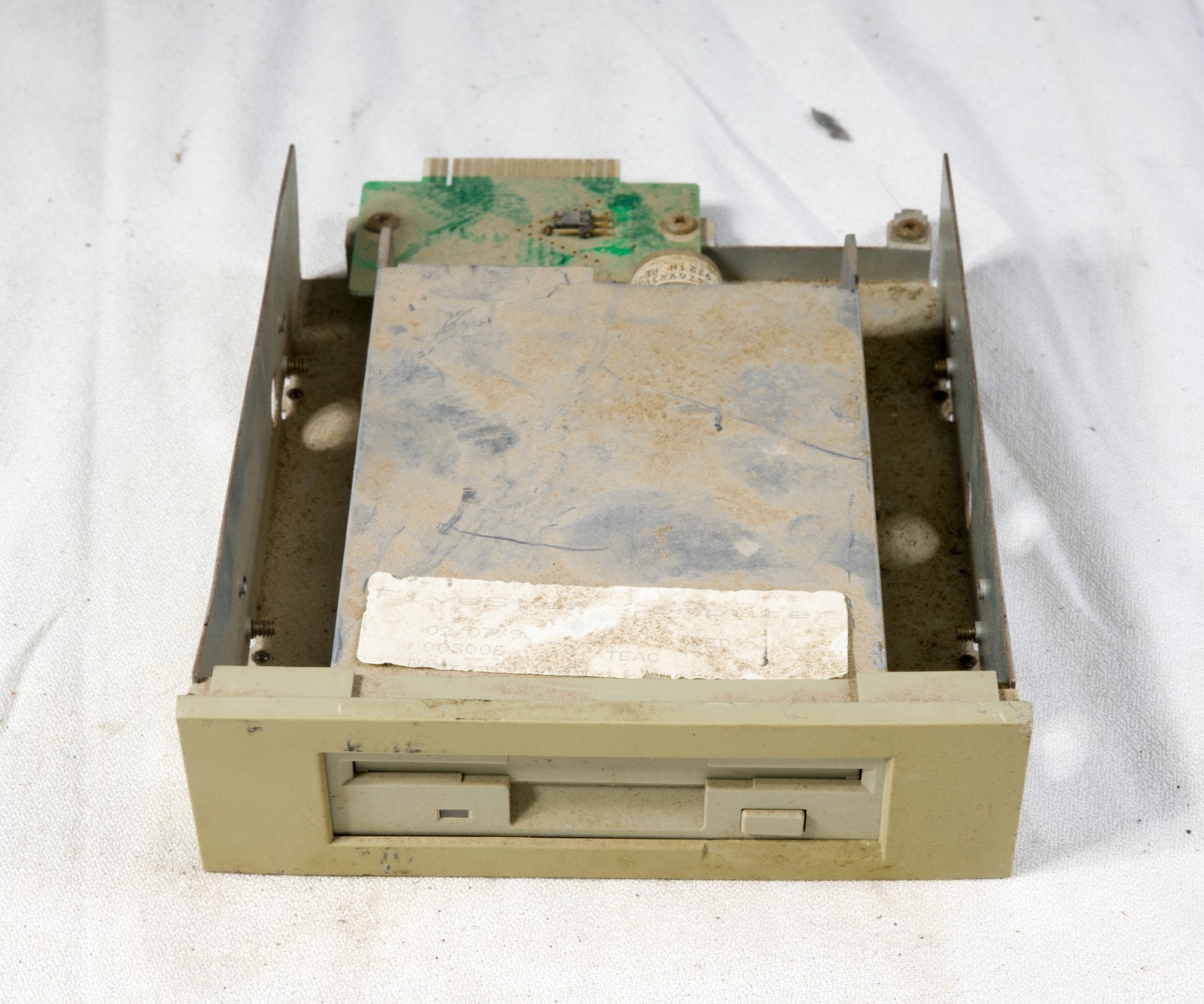Vintage Teac FD-235HF 3.5" 1.44MB high density floppy drive + 5.25" adapter 6785