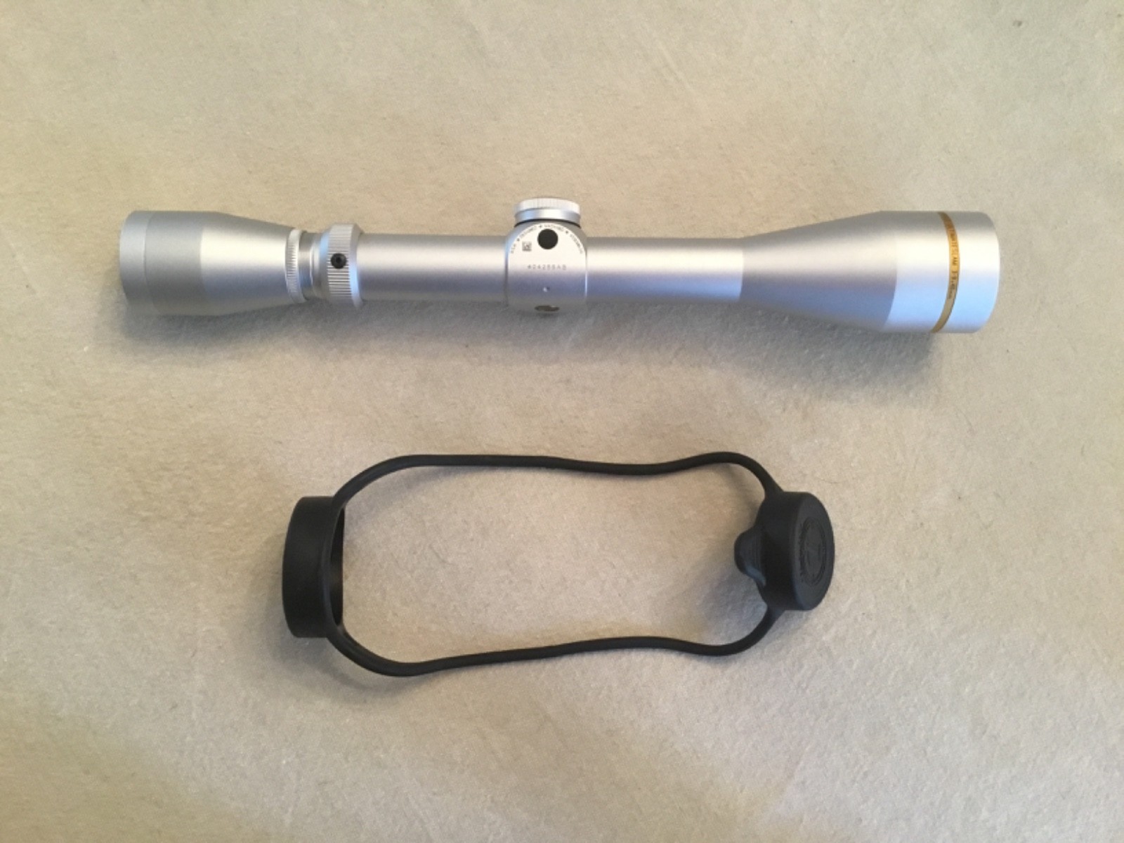 Leupold Ultimate Slam Scope 3-9x40 SABR Reticle Silver Muzzleloader Shotgun