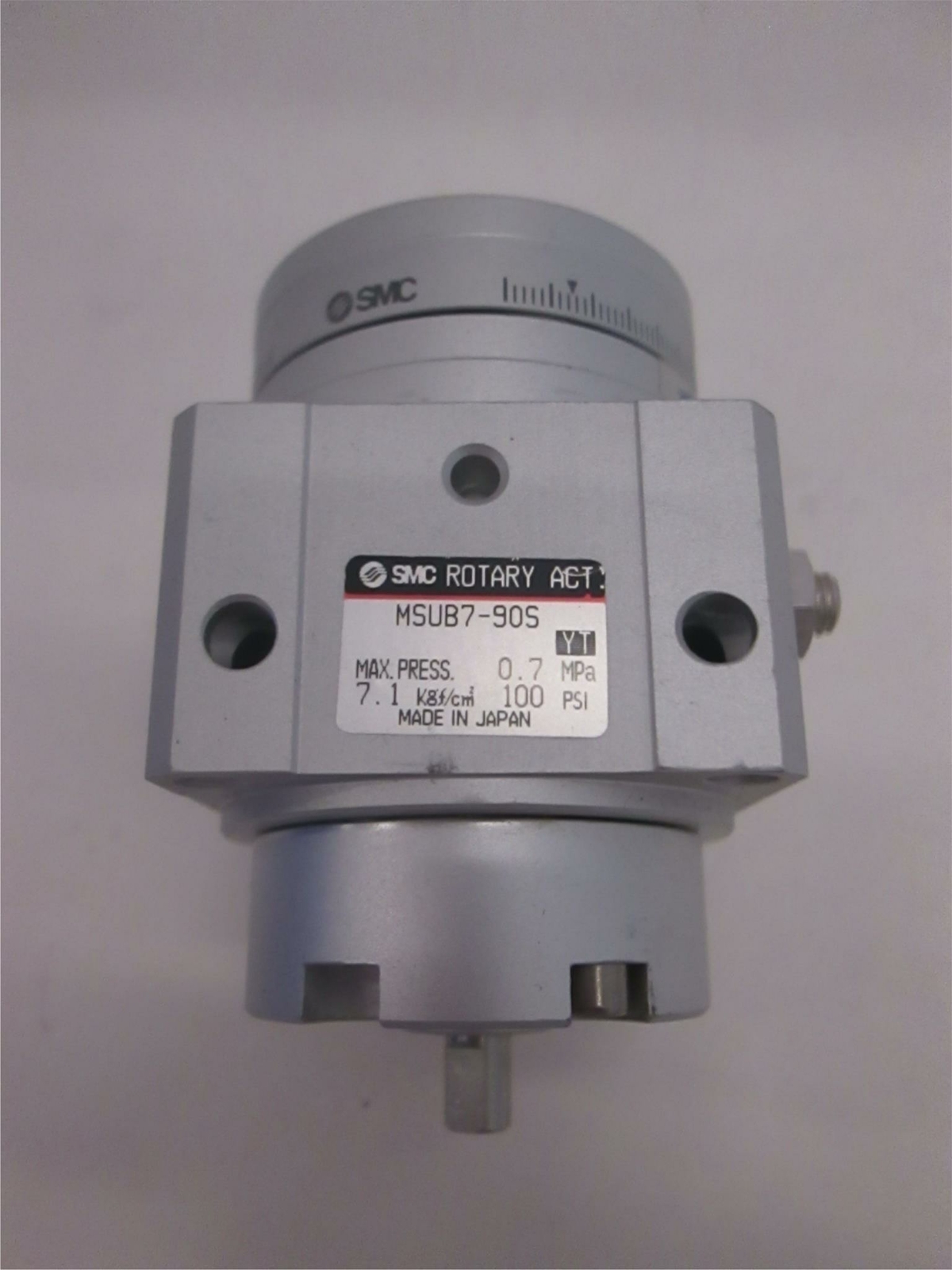 SMC, Rotary Actuator Table, MSUB7-90S, Used