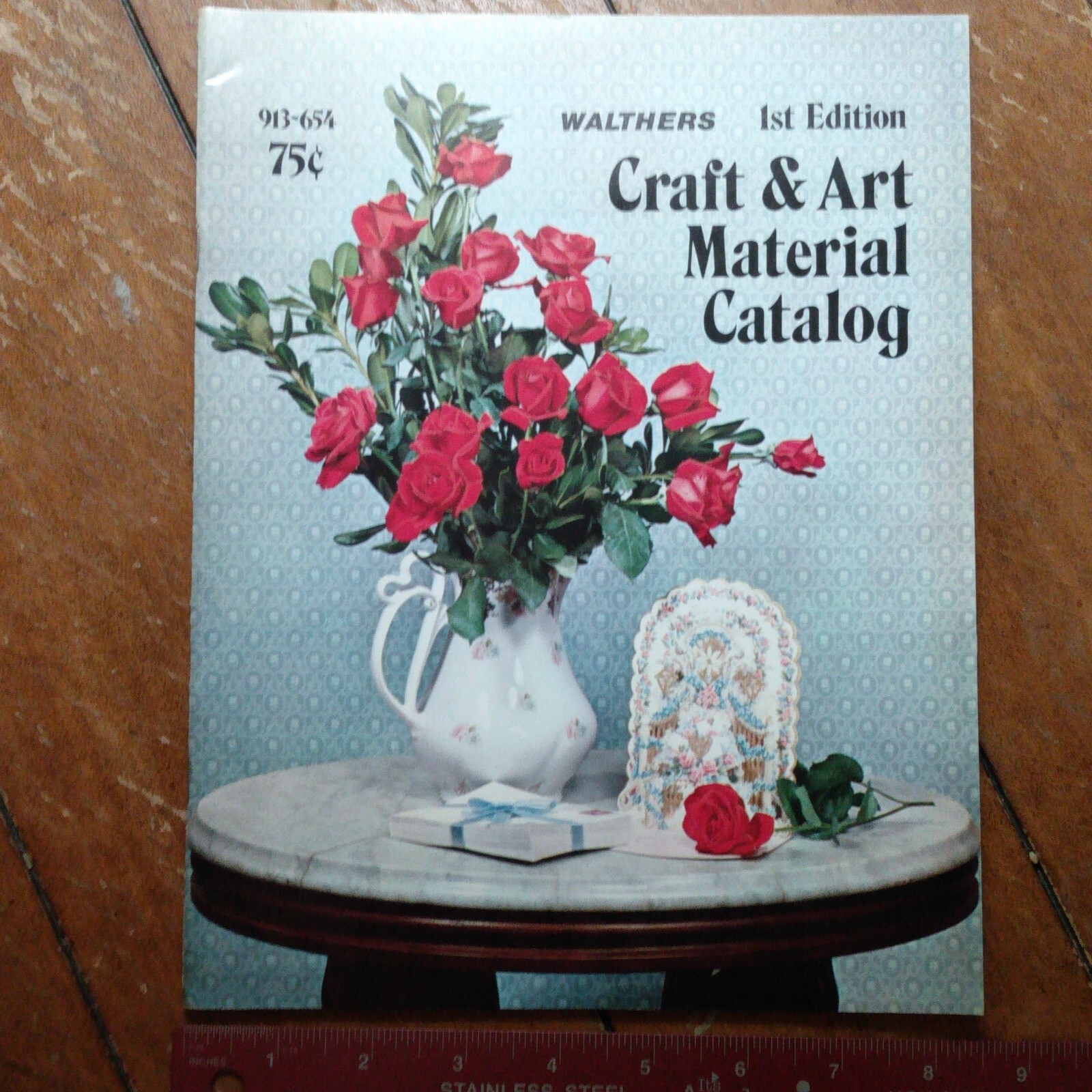 Walthers Craft & Art Material Catalog 1st Edition #913-654 1978 Atlas Floquil