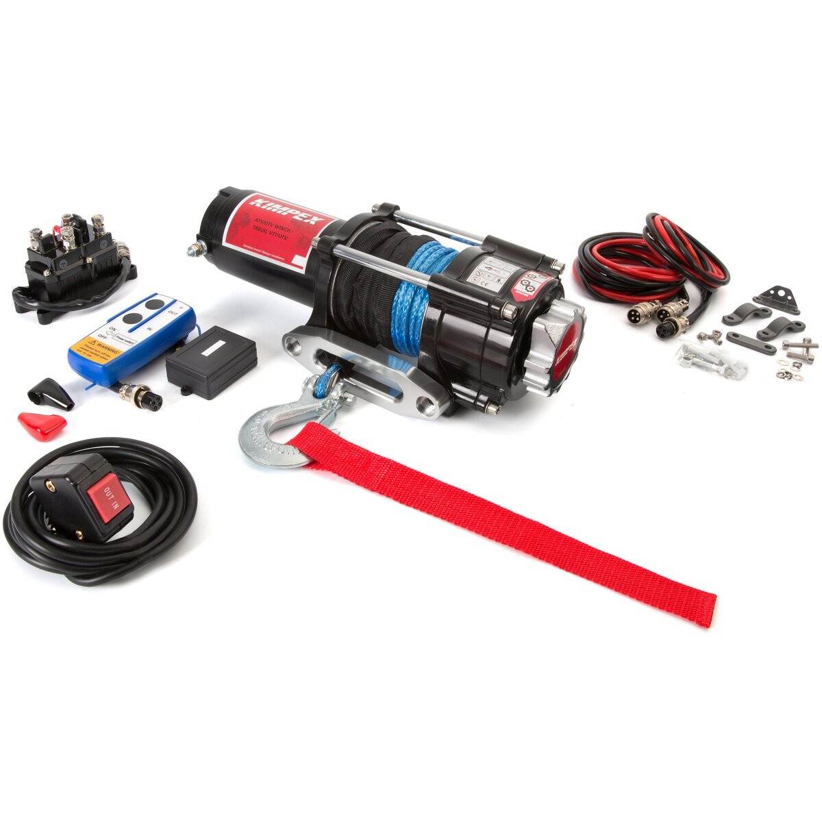 Kimpex 3500 lb. Winch w/Synthetic Rope - 458244