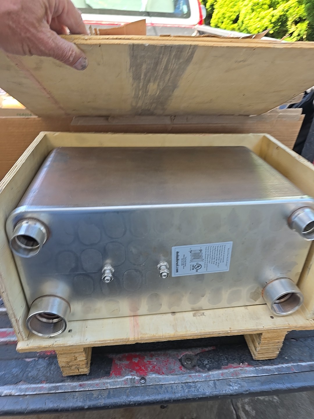 Duda diesel model B3 115A 120 Heat Exchanger Biodiesel NEW