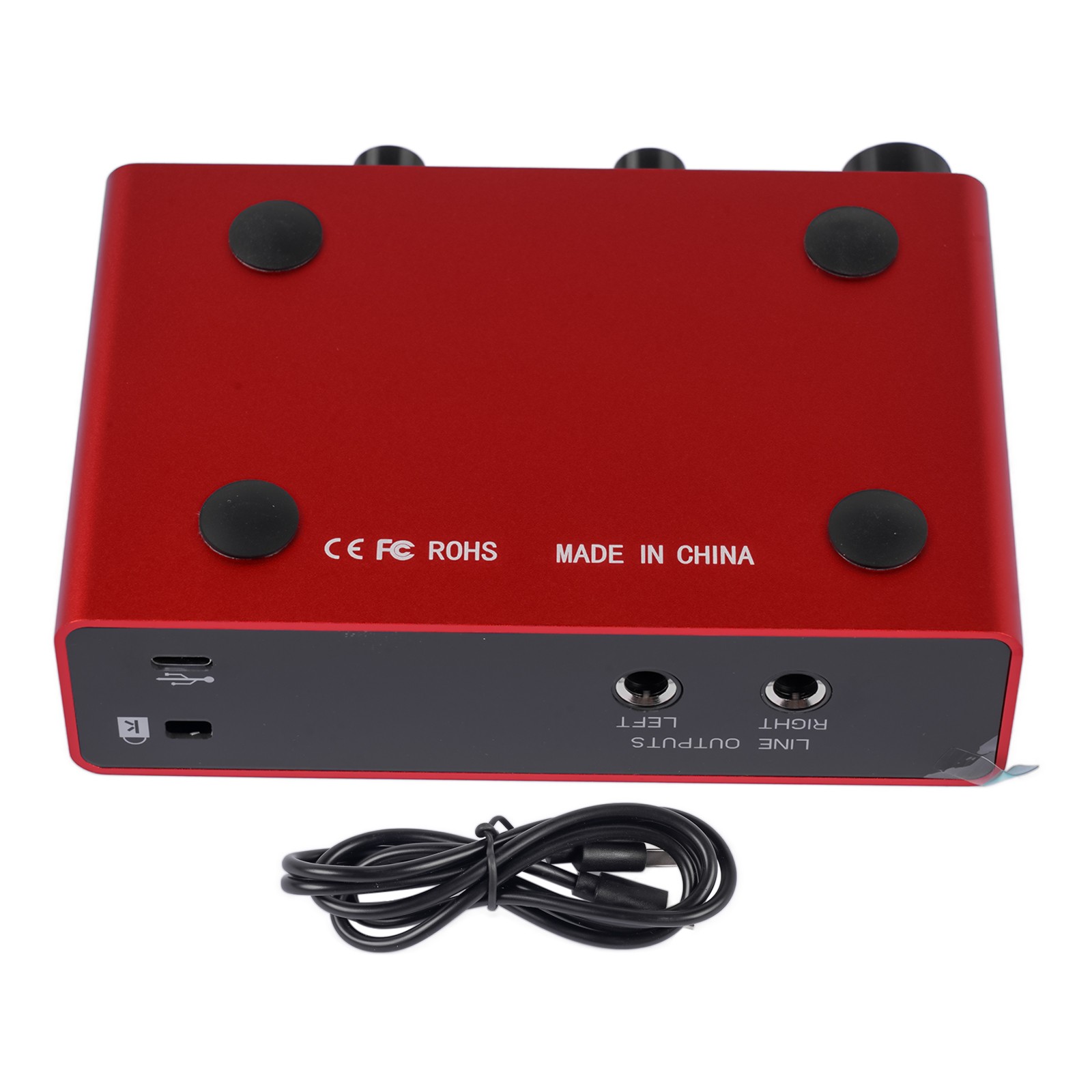 USB Audio Interface (Gen 3) for Building Songs and Recordings w/ Active Speakers