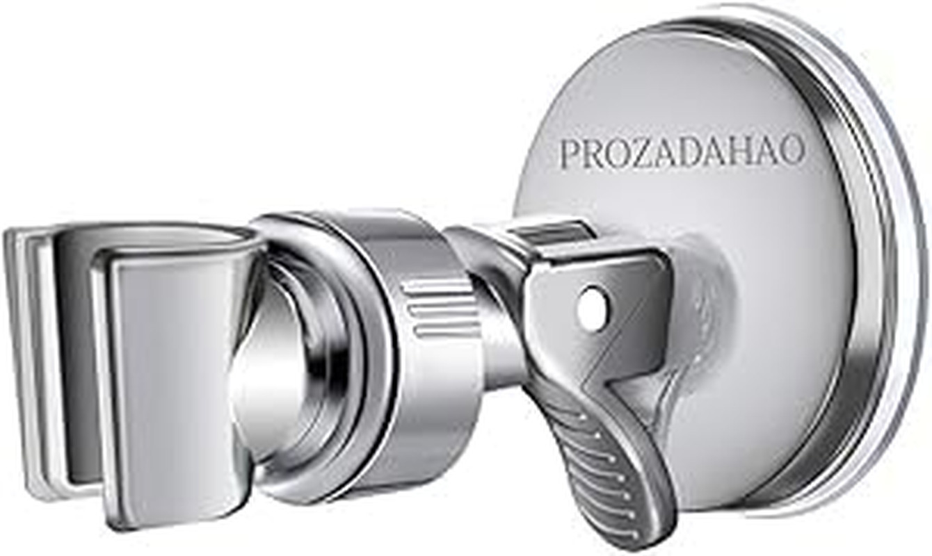 Adjustable Shower Head Holder, Bathroom Suction Cup Handheld Shower Head Bracket